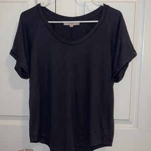 Loft medium grey top